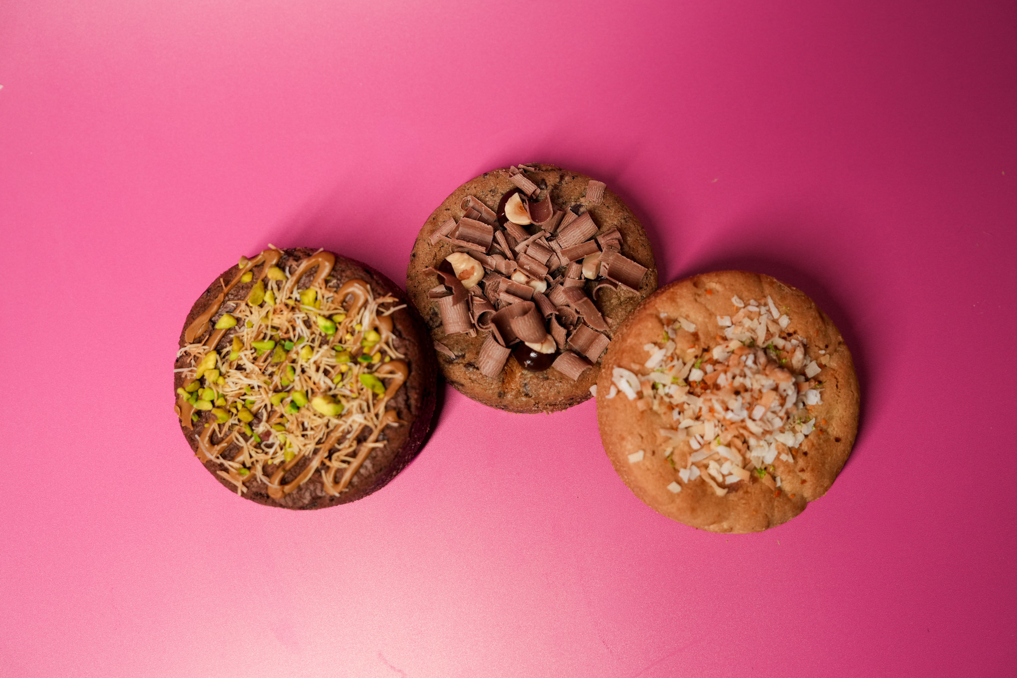 Sweet and savory desserts featuring bold global flavor pairings by pastry chef Romina Peixoto.